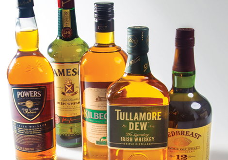 Бутилки ирландски марки уиски