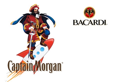 Капитан Морган настига Бакарди