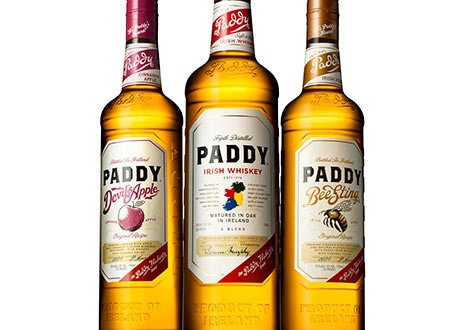 Ароматизирана серия ирландски уискита на марката Пади