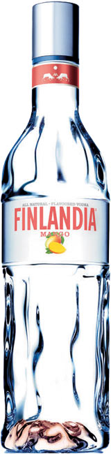 Бутилка на водка Финландия манго